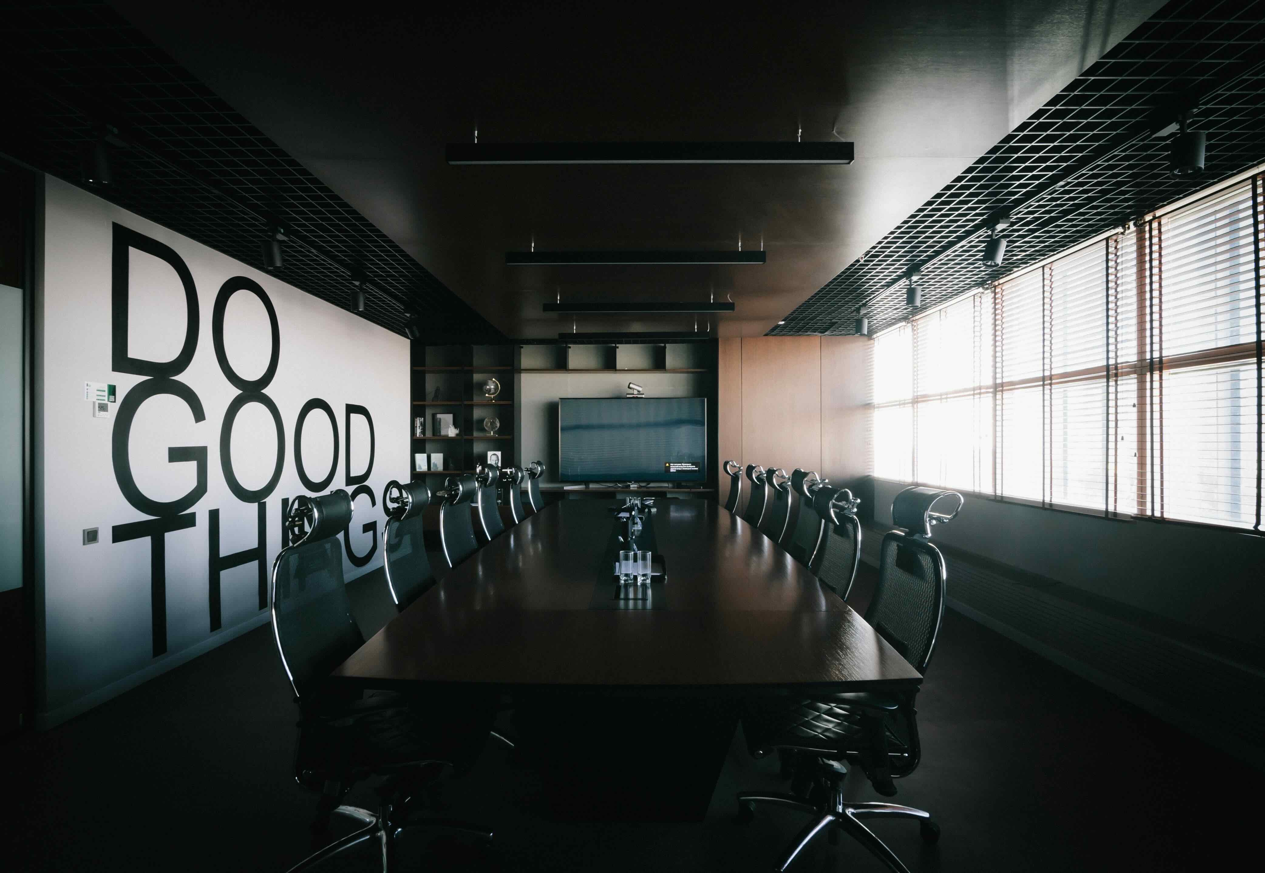 Professional office environment